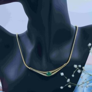 Verdant Charm Gold Chain