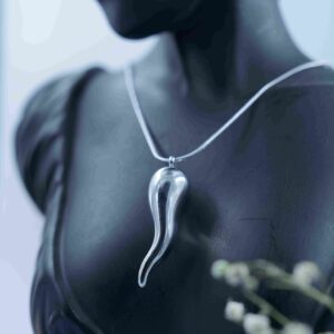 Mystic Flame Silver Chain