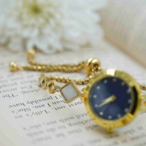 Midnight Elegace Gold Bracelets