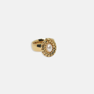 White Pearl Ring