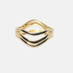 Golden Layer Ring