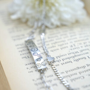Silver Smily Chain Bracelet