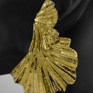Golden Waves Earings