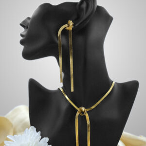  Gold Knot Loop Set