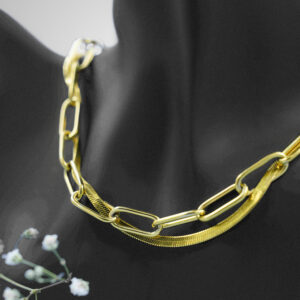 Bold Radiance Chunkey Gold Chain
