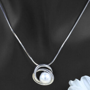 Luna Orbit Silver Chain