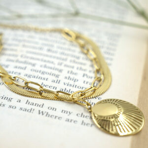  Golden Sunburst Bracelet