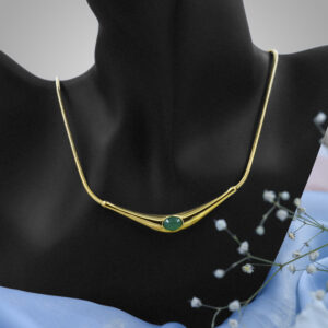 Verdant Charm Gold Chain